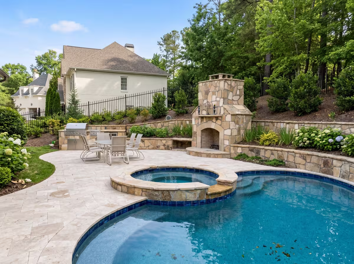 backyard oasis